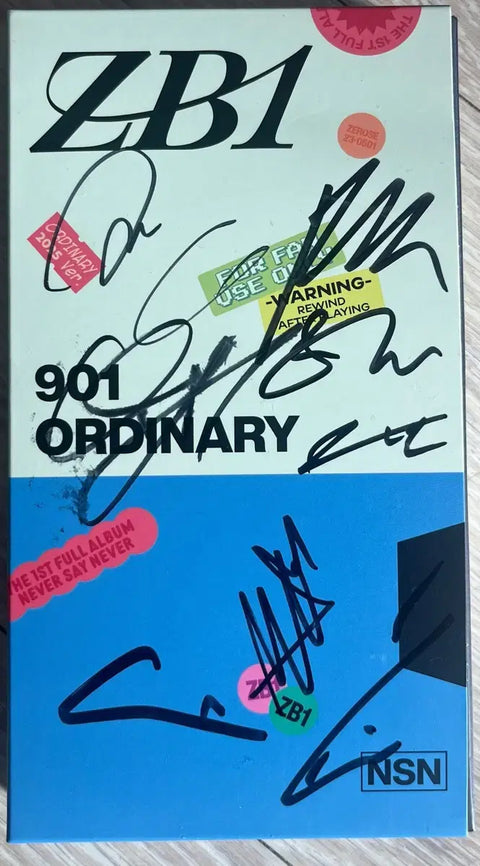 ZEROBASEONE 1st Album Autographed Album ZB1