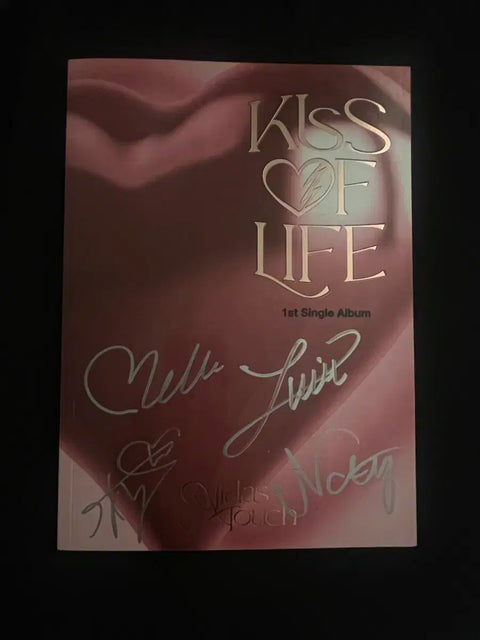 Kiss of Life Kiof Signed Album All Members Midas Touch Promotional