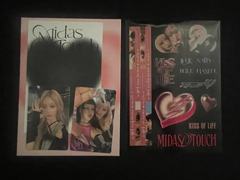 Kiss of Life Kiof Signed Album All Members Midas Touch Promotional