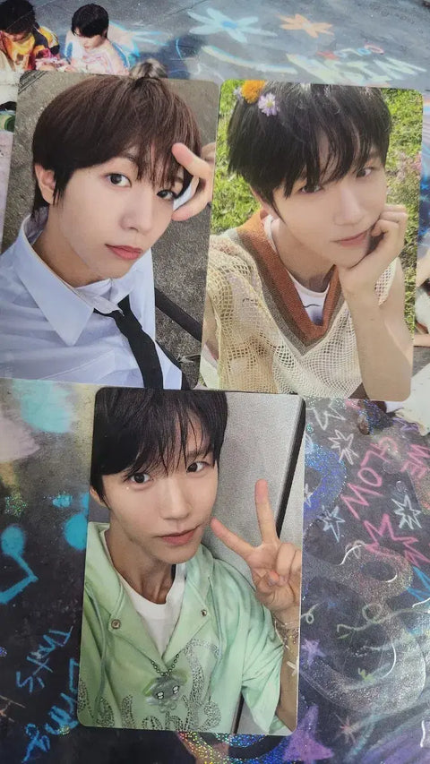NCT Wish first press limited edition color album photocard unreleased photocard