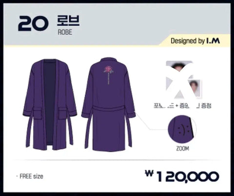 MONSTA X MX AGENT MONBEBE 6th Fan-Con I.M Robe