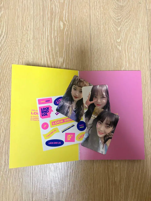 Weki Meki Lock End LOL Autographed Album CD Not for Sale
