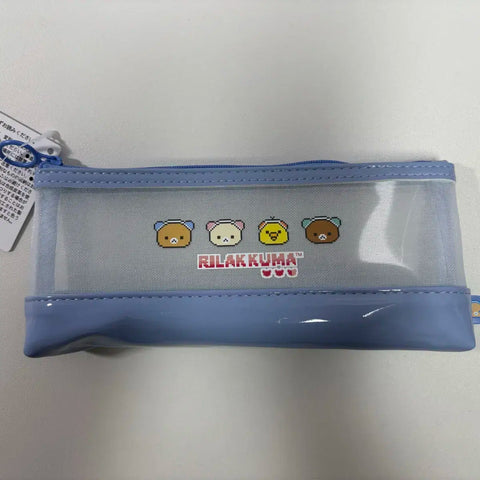 Rilakkuma Gaming Series Mesh Pencil Case New