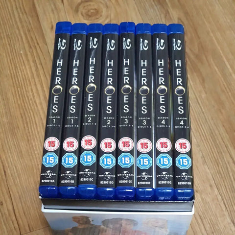Selling Heroes (American TV series) Seasons 1-4 Blu-ray.