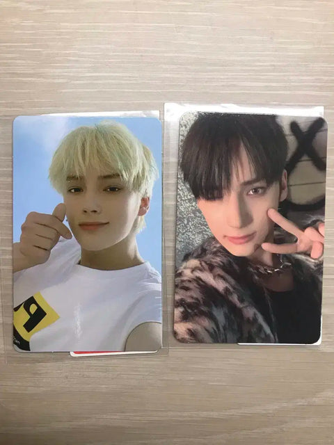 TXT Huening Kai album photocard transfer, ZB1, POCA, all together