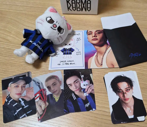 Stray Kids Karma SKZ Version Genie Ret Photocard Full Set Transfer