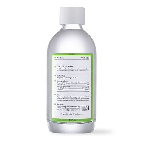 [✈️KOREA] DirtPhobia - Effectum D: Toner 180g