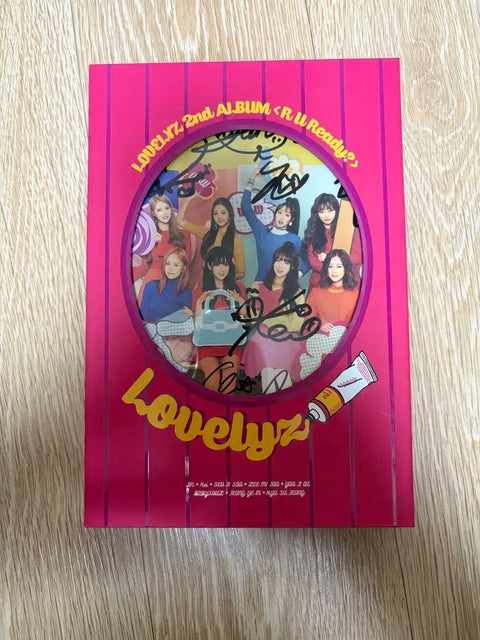 Lovelyz R U Ready? 2nd Album Autographed CD (Not for Sale)