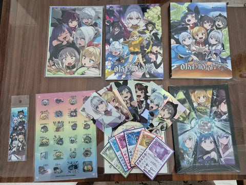 Selling a Tumblbug magical girl Isegye Idol illustration set.
