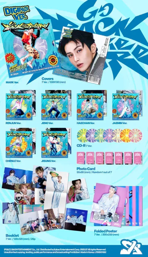 NCT Dream Back to the Future BTTF Digipak Album 7 Unopened NCT DREAM