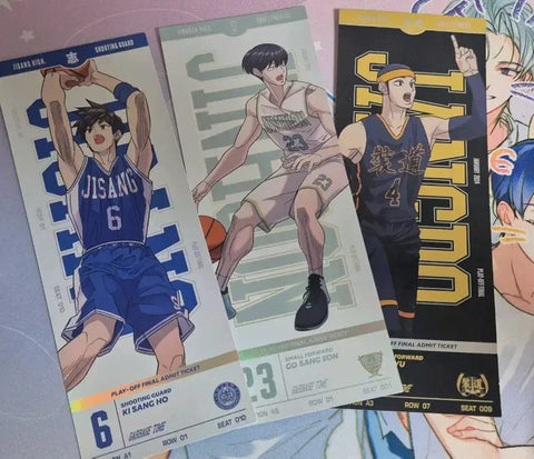 Garbage Time player tickets Ki Sang-ho, Go Sang-eon, Lee Gyu, sold as a bundle.
