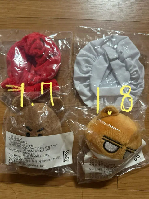 Stray Kids unofficial goods dolls, Han-chan and Rin-chan