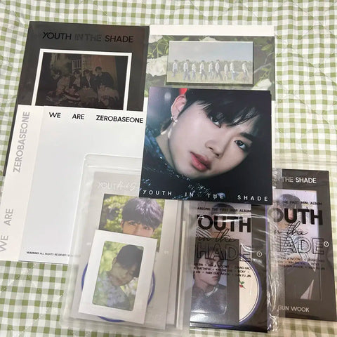 ZEROBASEONE YOUTH IN THE SHADE album + Park Gunwook Digipack Full