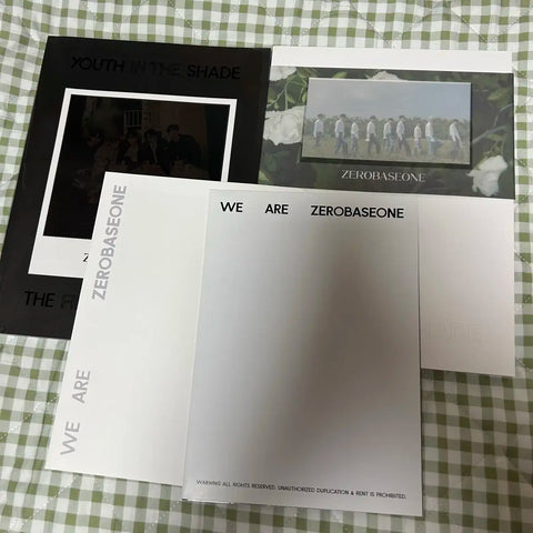 ZEROBASEONE YOUTH IN THE SHADE album + Park Gunwook Digipack Full