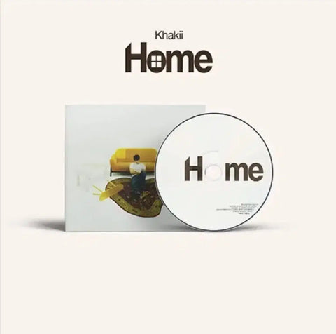 Khaki Cardigan Home