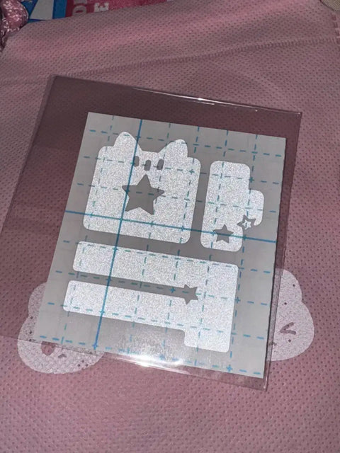 NCT 127 Dream Mark Reflector Sticker Transfer