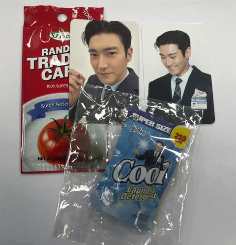 Super Junior SJ Market Siwon Keyring Photocard