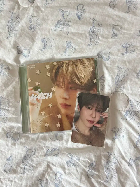 NCT Wish wish first press limited edition Japanese album Sion photocard album set