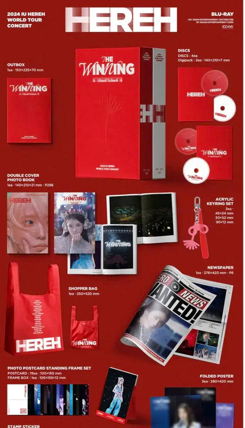 Selling IU Blu-ray.