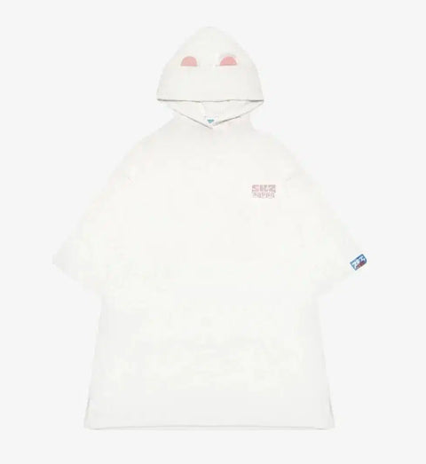 Stray Kids Skiz Pop-up Sauna Genie Ret Poncho Clothes Transfer