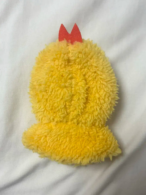 Selling chicken costumes at a low price.