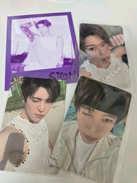 NCT Wish Sion Photobook Apple Music Benefit Pop One 50,000 Won Photocards All Together