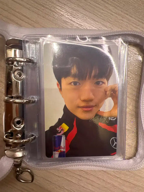 T1 Keria Red Bull photocard transfer