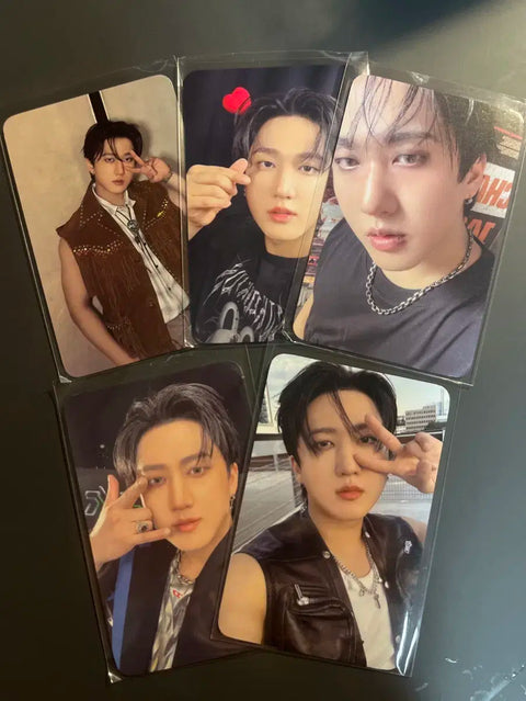 Stray Kids SKZ Changbin Pop-up MD Lucky Draw Real Touch Photocard