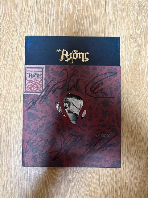 VIXX Hades Signed Album Autographed Album Not for Sale