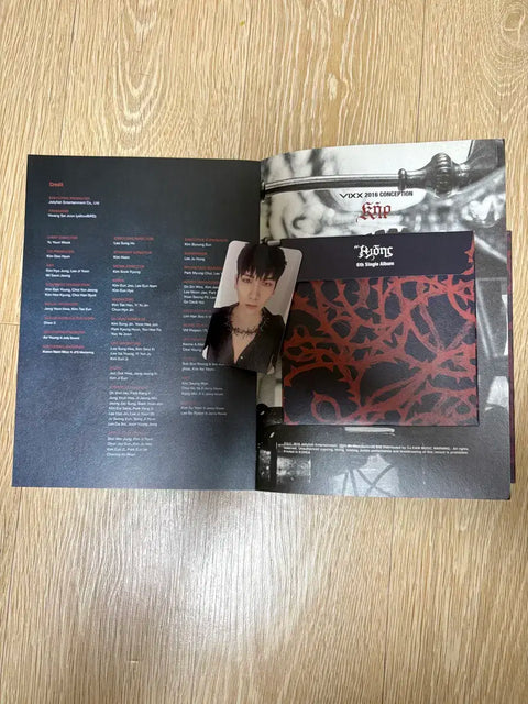 VIXX Hades Signed Album Autographed Album Not for Sale