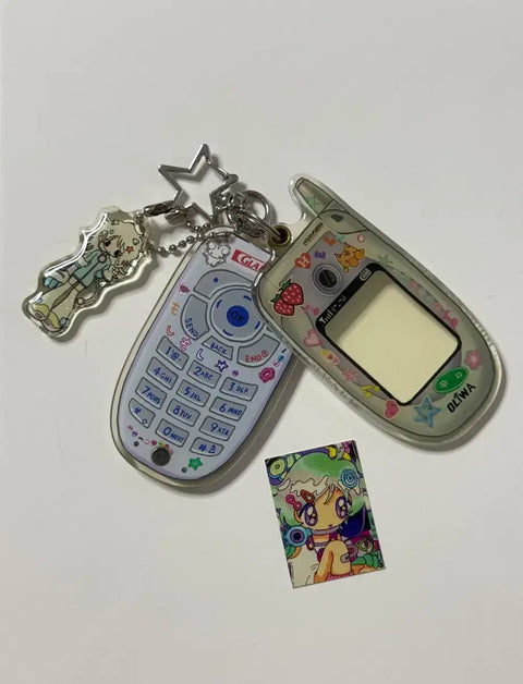 Oliwa Mini Mobile Phone Photo ID Holder Star Candy Basket