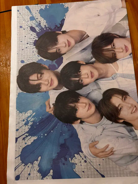 TWS Newspaper Japan Debut Official Anniversary Pictorial Poster TWS