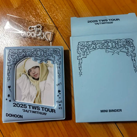 TWS Dohoon Mini Binder Concert Photo Binder Photocard Storage TWS Tours