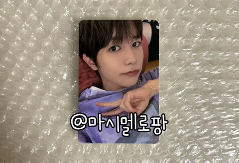 NCT Wish Color Everline Ryo Photocard Special Benefit Unreleased Photo Surf Color