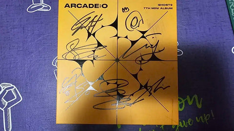 GHOST9 Unofficial Signed CD