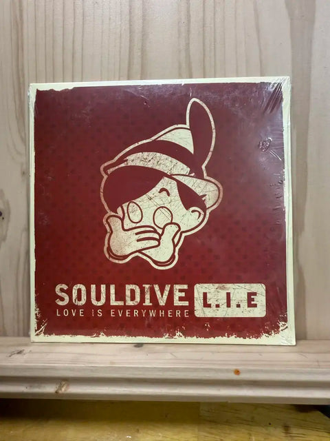 Hip hop trio Soul Dive single album L.I.E, unopened CD