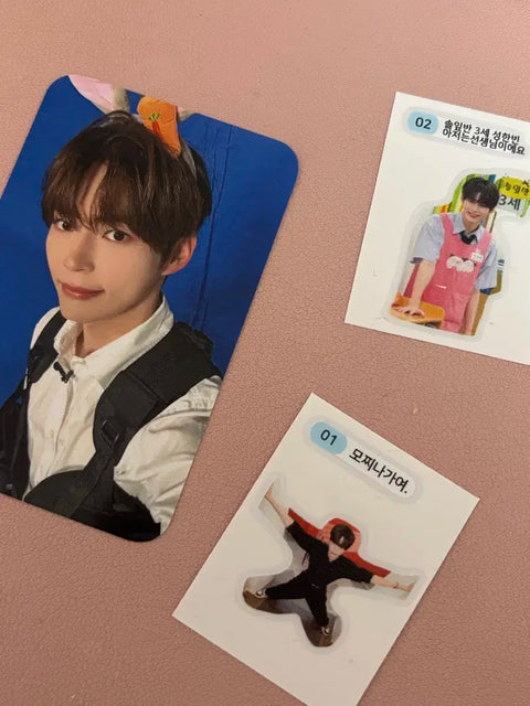 Sung Hanbin ZB1 Iconic Ddiboo Seal Workshop Photocard Transfer/Sale