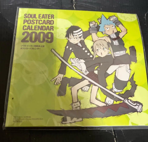 Soul Eater Maka Death the Kid Black Star Postcard Calendar