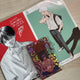 The Summer Hikaru Died Postcard, Silver Foil Card Sale