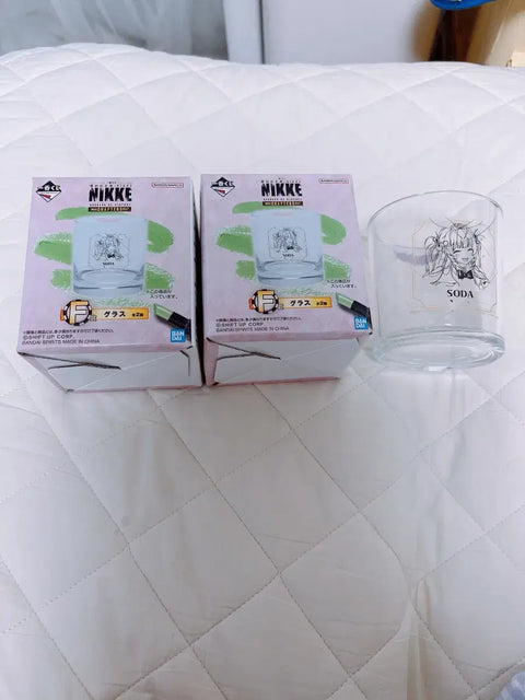 Nikke Kuji F Prize Bunny Girl Soda Glass