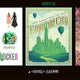 Wicked Benefit Postcard, Sticker Pack / Megabox Week 2 Deco Pack Set Movie Megabox