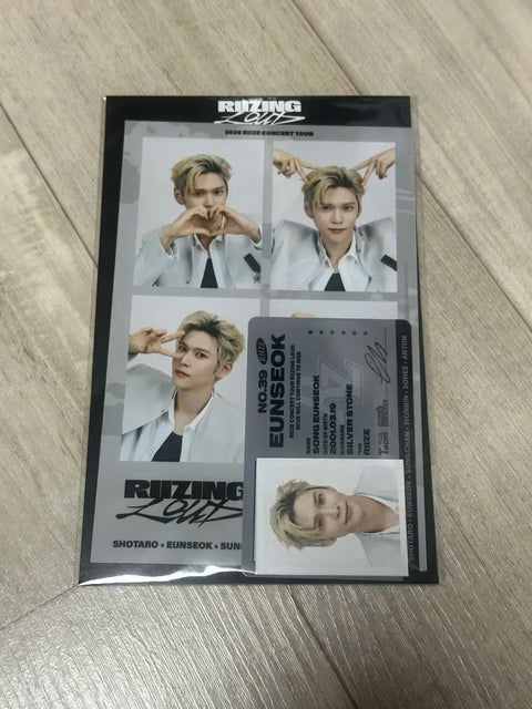 RIIZE Eunseok RIIZING DAY Concert Tour ID Card