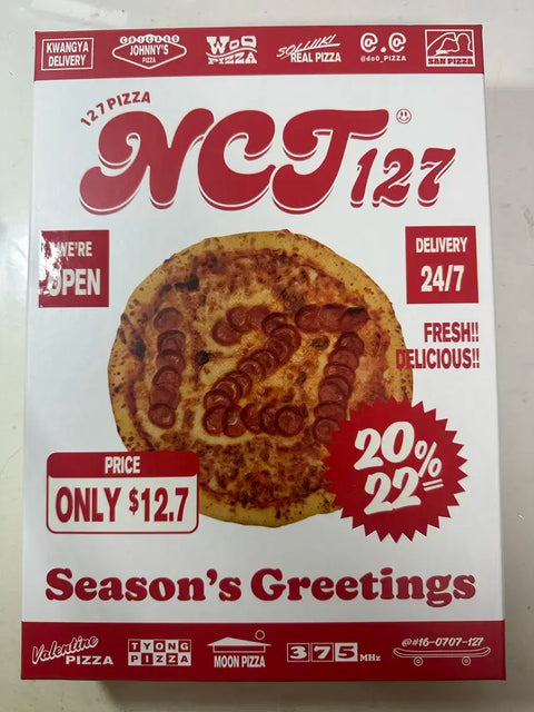 NCT 127 Pizza 2022 Season's Greetings Sale