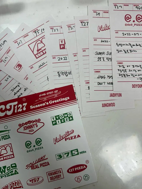 NCT 127 Pizza 2022 Season's Greetings Sale