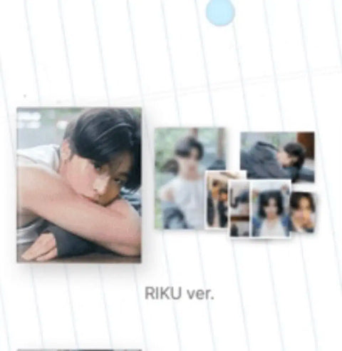 Includes free photocard) NCT Wish Exhibition Riku Photobook