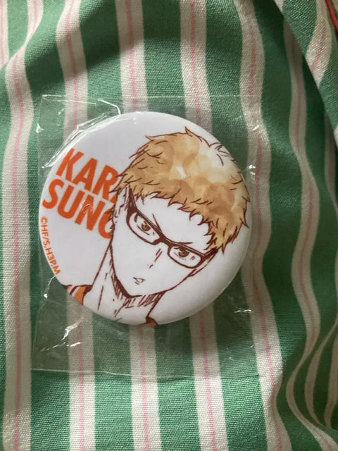 Haikyuu Tsukishima Can Badge