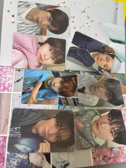 NCT Wish photocards, all together