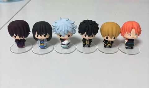 Gintama Chokorin/Chocorin Figure All 6 Types Sold as a Set.