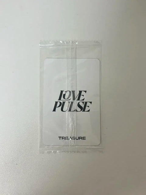 Treasure Park Jeongwoo photocard Ketapo unreleased Love Pulse album benefit