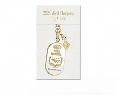 T1 Worlds 2023 Championship Keyring v4